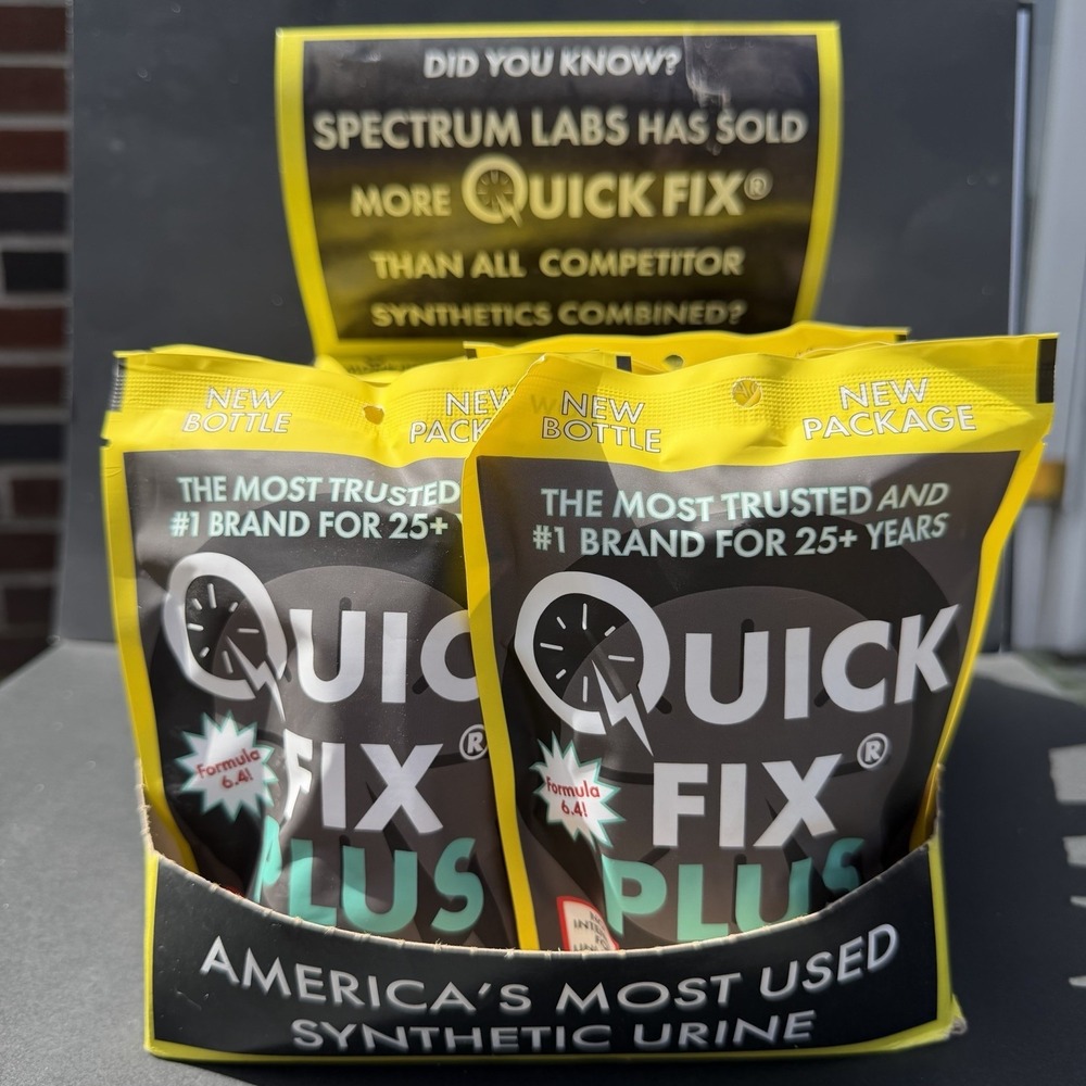 Quick Fix Plus Novelty Synthetic‎ Urine 3oz x 13 Packs